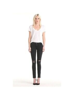 Rag and Bone jeans black distressed sz 28 womens